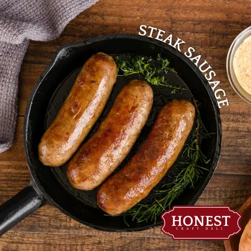 Honest Craft Deli - Steak Sausage